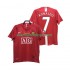 Camisola Manchester United RONALDO 7 2007 Retro Homem Equipamento Primeiro 2008 Manga Curta